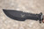 TOPS Knives Skullcrusher X-Treme Blade Fixed 9.38" Black Sawback Blade (SXB-10)