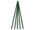 Polyvance Green Ldpe Polyethylene Flat Stick, 5', 3/8" X 1/16" (R04-04-01-GN)
