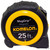 Komelon 25' X 1" Magnetic Maggrip Tape Measure, Yellow/Black (7325)