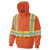 Pioneer Safety Hi-Vis Orange Micro Fleece ZIP Hoodie (V1060550U-S)