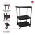 Luxor Workspaces Cart With Electric, Black (LP54E-B)