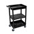 Luxor Workspaces Tub Cart, Black (STC121-B)