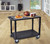 Luxor Workspaces 32" X 18" Cart - Two Flat Shelves (EC22HD-B)