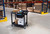 Luxor Workspaces 32"X18" Tub Cart - 2 Shelves W/ Utility Bins (EC11-B-OUTRIG)