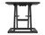 Luxor Workspaces Adjustable Pneumatic Standing Desk Converter, Black (CVTR32-BK)