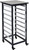 Luxor Workspaces Mobile Bin System - Single Row Gray (MBS-SR-4L)