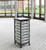 Luxor Workspaces Mobile Bin Storage Unit - Single Row W/ Small Gray (MBS-SR-8S)