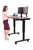 Luxor Workspaces Luxor-48 Dual Motor Electric Stand Up Desk (STANDE-48-BK/DW)