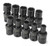 SK Tools 10 Piece 3/8" Drive 6 Point Swivel Metric Impact Socket Set (33351)