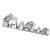 SK Tools 8 Piece 1/4", 3/8", And 1/2" Drive Chrome Universal Adapter Set (4518)