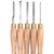 Proxxon Five Piece Hss Chisel Set (27023)