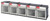 Shopsol Flip Out Part Storage Bins - 5 Compartment (Fo-605) (1010019)