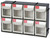 Shopsol Flip Out Part Storage Bins - 8 Compartment (Fo-308) (1010017)