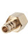 Milton 763 HI-Flo V-Style 3/8" FNPT Brass