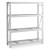 Gladiator 60" Wide Heavy Duty Rack with Four 18" Deep Shelves (GARS604TKW)
