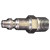 Milton 797 1/4" Male Plug "Diamond-U" Sty