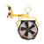 XPOWER Warehouse/Dock/Trailer Cooling Fan Kit with LED Spotlight (FA-420K2)