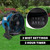 XPOWER Multi-purpose Battery Powered Misting Fan and Air Circulator (FM-65WB)