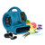 XPOWER Freshen Aire 1/5 HP 4 Speed Scented Air Mover with Ionizer (P-260NT)
