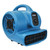 XPOWER 1/4 HP High Velocity Air Mover Blower Fan with 1600 CFM (P-400-Blue)