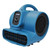XPOWER 1/4 HP High Velocity Air Mover Blower Fan with 1600 CFM (P-400-Blue)