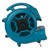 XPOWER 1 HP 3600 CFM 3 Speed Air Mover Carpet Dryer Floor Fan Blower (P-830-Blue)