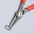 Knipex 8-Pc Precision Snap Ring Pliers Set in Tool Roll (001958V02)