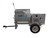 Side view of IMER HSM 12 Mortar & Stucco Mixer 12 Cubic Foot Honda 11.7 HP Gas Motor