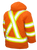 Tough Duck Men's High-Visibility Duck Safety Parka with 3M Scotchlite (S15711, S15721, S15731, S15741, S15751)