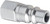 Milton S1840 1/4" Female Plug H-Style, 2/cd