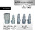 Milton S213 5 Piece A-Style Coupler Kit