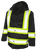 Front View Of Tough Duck Ripstop Safety Rain Jacket