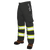 Tough Duck Pull-On Ripstop Technical Waterproof Snow Pants with Reflective Trim on white background