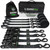 1.6 inch x 8 feet Rhino USA heavy duty ratchet tie-down 4-pack in black