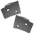 Oracle Lighting Jeep JK Lower Windshield Light Mount Brackets - Pair (2042-504)