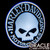 Sample logo projection of Oracle Lighting Harley Davidson Skull LED Door Projector Light, Side view of Oracle Lighting Harley Davidson Skull LED Door Projector Light, Front view of Oracle Lighting Harley Davidson Skull LED Door Projector Light, Back view of Oracle Lighting Harley Davidson Skull LED Door Projector Light, Box of Oracle Lighting Harley Davidson Skull LED Door Projector Light