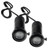 Oracle Lighting Dark Knight GOBO LED Door Light Projector (3347-504)