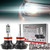 Detailed view of Oracle Lighting H8 4,000+ Lumen LED Headlight Bulbs, Oracle Lighting H8 4,000+ Lumen LED Headlight Bulbs in white background, LED Driver of Oracle Lighting H8 4,000+ Lumen LED Headlight Bulbs