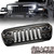 Detailed view of Oracle Lighting Vector Pro-Series Full LED Grill, Oracle Lighting Vector Pro-Series Full LED Grill in white background, Intalled Oracle Lighting Vector Pro-Series Full LED Grill, Close-up of installed Oracle Lighting Vector Pro-Series Full LED Grill, Installed Oracle Lighting Vector Pro-Series Full LED Grill on green Wrangler