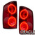 Front view of Oracle Lighting Dodge Ram Pre-Assembled Tail Lights, Oracle Lighting Dodge Ram Pre-Assembled Tail Lights in white background, Back view of Oracle Lighting Dodge Ram Pre-Assembled Tail Lights