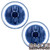 Front view of Oracle Lighting Pre-Assembled Halo Fog Lights for 2007-2009 Jeep Compass, White variation of Oracle Lighting Pre-Assembled Halo Fog Lights for 2007-2009 Jeep Compass, Green variation of Oracle Lighting Pre-Assembled Halo Fog Lights for 2007-2009 Jeep Compass, ColorSHIFT® w/ no controller of Oracle Lighting Pre-Assembled Halo Fog Lights for 2007-2009 Jeep Compass