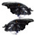 Oracle Lighting 2007-2009 Nissan Altima Sedan Pre-Assembled LED Halo Headlights - (Black Housing) (7170-330, 7170-333, 7170-334, 7170-335, 7170-504)