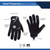 General Electric Black/Gray TPR Velcro Cuff Mechanics Gloves (GG401MC, GG401LC, GG401XLC)