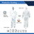 General Electric White Hooded Disposable Protective Coveralls