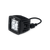 Body Armor Cube LED Light Flood in White Background, Side view of Body Armor Cube LED Light Flood Pair with Wire Harness, Back view of Body Armor Cube LED Light Flood Pair with Wire Harness