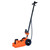 Front view of AutoSport 22 Ton Spring Return Air Truck Jack, Adapters of AutoSport 22 Ton Spring Return Air Truck Jack