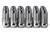 RHI Automotive 9/16" Closed End Long Spline 8 Lug 2.00" Chrome 32 Lugs 1 Key (8748LK8-C)