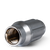 RHI Automotive 12X1.25 Closed End (35mm/1.38") Spline ET 6 Lug Chrome 24 Lugs, 1 Key (8747K6ET-C)
