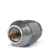 RHI Automotive 9/16" Closed End (Long) Bulge Acorn (18 Point) 8 Lug 48mm/1.90" Chrome 28 Lugs, 4 Locks, 1 Key (8448LK8-C)