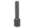 Grey Pneumatic 1/2" Drive x 12mm Hex Driver 4" Length Socket (29124M)